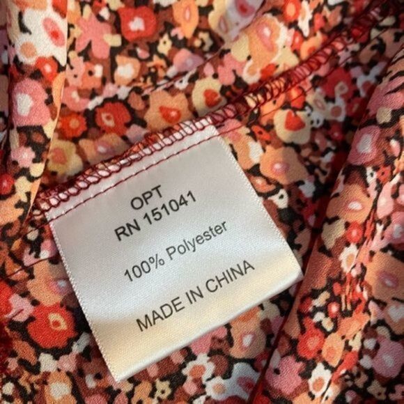 One Pretty Time OPT Anthropologie Pink Floral Ditsy Poppy Flowy Boho Dress S NWT - Picture 7 of 8